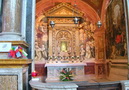 Интерьер церкви Распятия в доме св.Екатерины